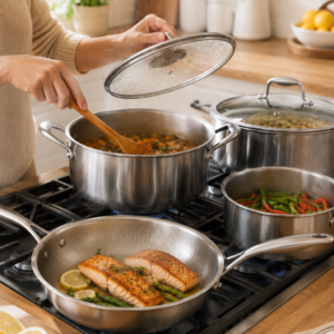 Cook Every Meal With Pots That Heat Evenly Every Time