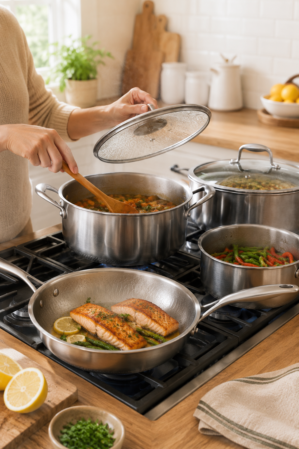 Cook Every Meal With Pots That Heat Evenly Every Time
