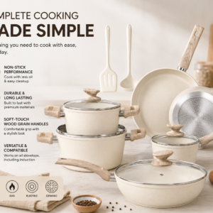 Kitchen Academy 12-Piece Cookware Set